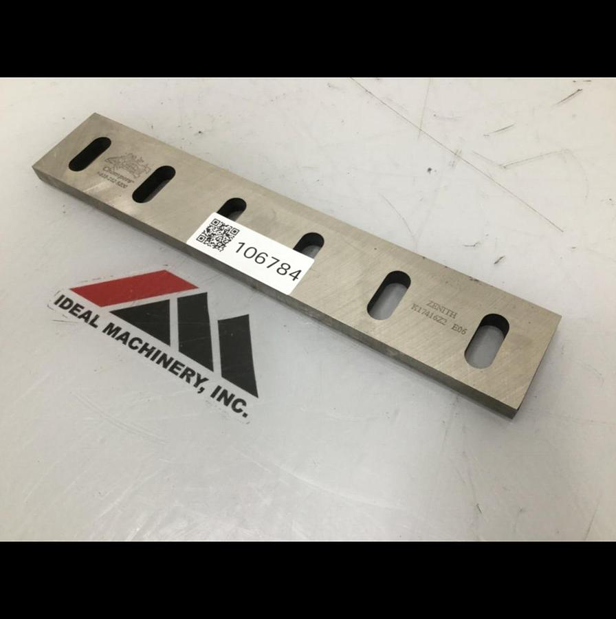 Used ZENITH CUTTER Granulator Blade / Knife K1746Z2 E06 #106785
