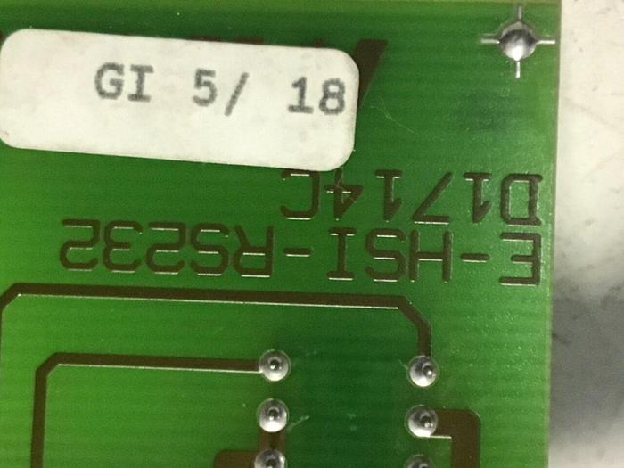 Used KEBA Circuit Board E-HSI-RS232 D1714C #129508