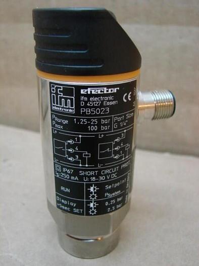 IFM Pressure Sensor PB5023 Used