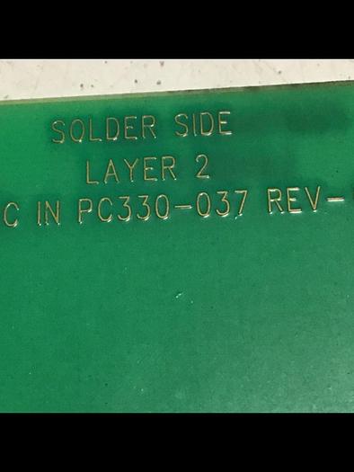 Used VAN DORN DC Input Board 330037 PC330-037 Used