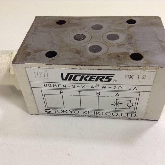 Used VICKERS Flow Control Valve DGMFN3XA2W20JA #74194