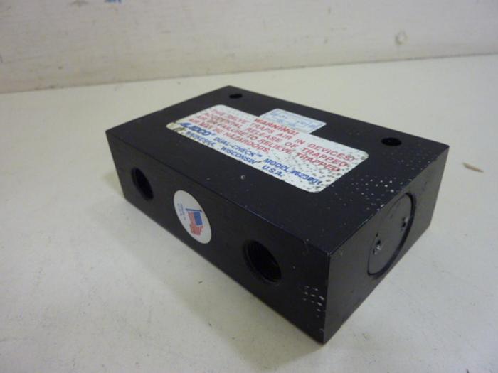 Used ALADCO INC Dual-Check Valve 623801 #58742