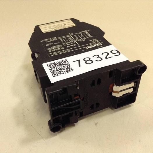 Used SIEMENS Contactor 3TF4222-7E #78329
