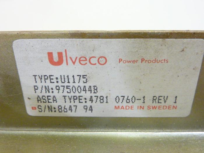 Used ULVECO Transformer U1175 #43720