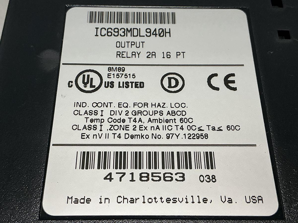 Used GE FANUC  BASE 5-SLOT WITH CPU
