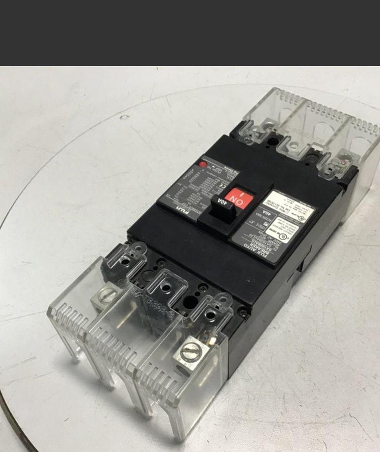 Used FUJI ELECTRIC 40 Amp Circuit Breaker SA102BAUL40 Used