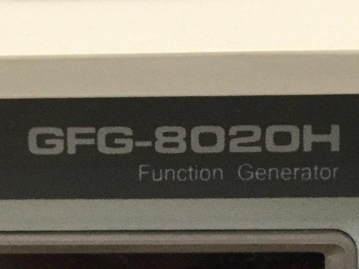 Used GW INSTEK Generator Counter GFG-8020H #107290