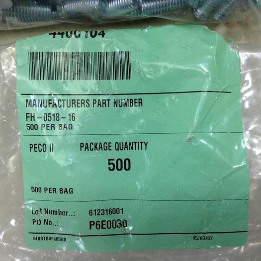 DB ROBERTS Self Clinching Studs FH-0518-16 #80713