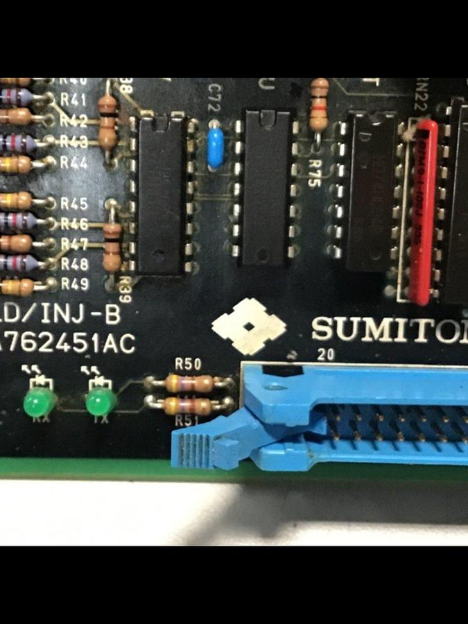 Used SUMITOMO Circuit Board MLD/INJ-B JA762451AC #118130