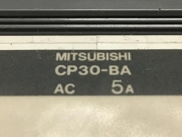 Used MITSUBISHI 5 Amp Circuit Protector CP30-BA-3P-5A #119610