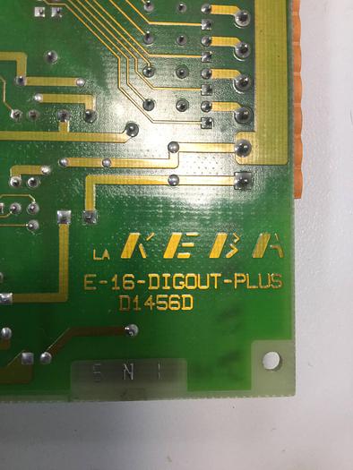 Used KEBA Engel Output Board E-16-DIGOUT-PLUS D1456D Used