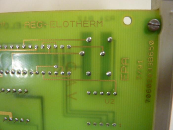 Used AEG Circuit Board 70602033B600 #53418