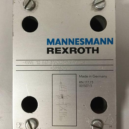 Used MANNESMANN REXROTH Valve 4WE10E6731/CG24N9Z4T08 Used