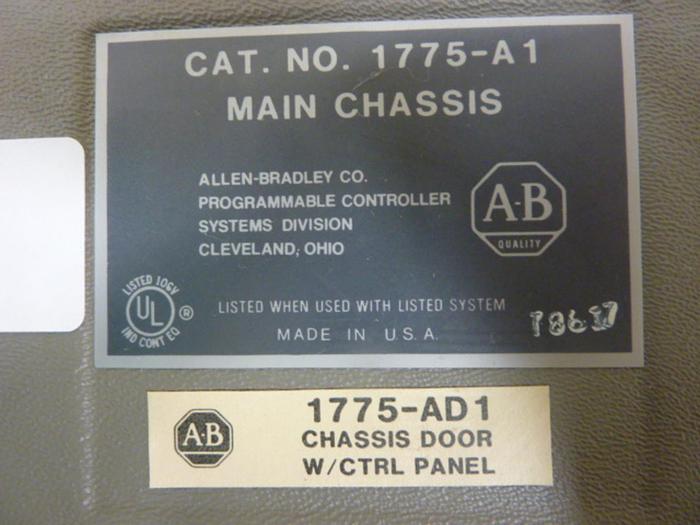 Used ALLEN BRADLEY Control Pad 1775-A1 #47071