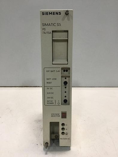 Used SIEMENS Modular Power Supply DIN 41752 #139459