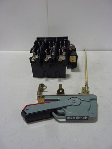 Used ALLEN BRADLEY 30 Amp Disconnect Switch 1494V-DS30 SER A #57407
