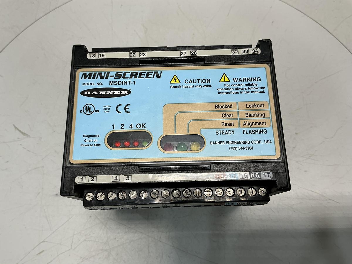 Used BANNER MSDINT-1