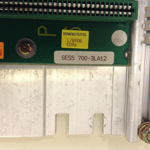 Used SIEMENS Slot Rack 6ES5 700 3LA12 #77379