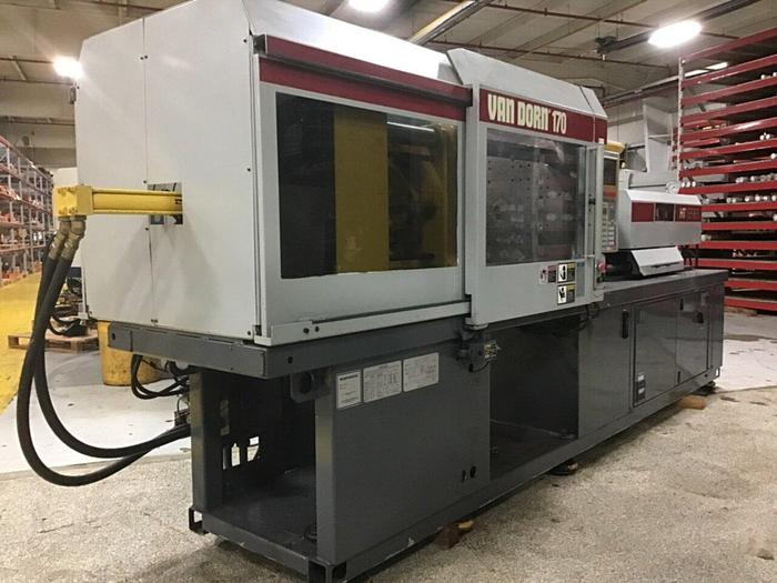 Used VAN DORN DEMAG 170 Ton Injection Mold Machine 170HT14 USED