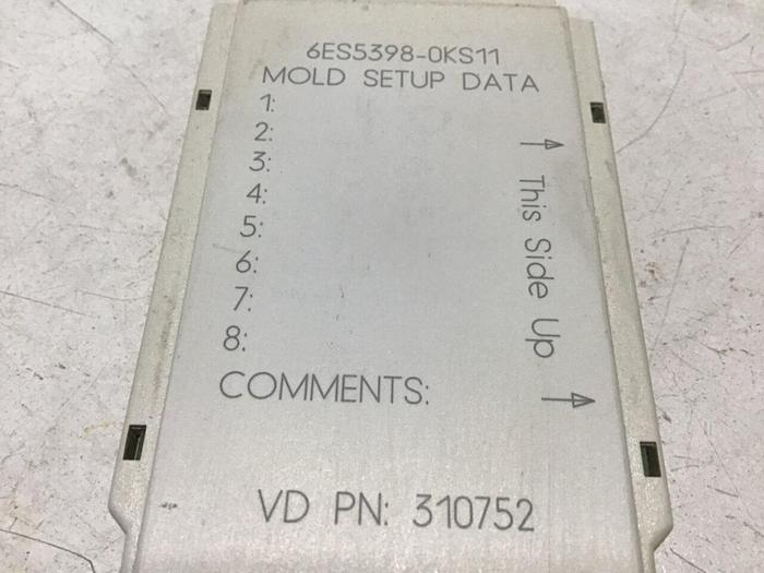Used SIEMENS Memory Cartridge 6ES5 398-0KS11 #114099