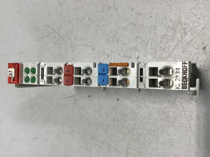 Used BECKHOFF Output Module KL2134 #125240