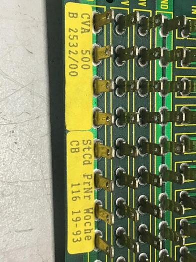 Used BACHMANN ELECTRONIC Circuit Board CVA5001001A #120020