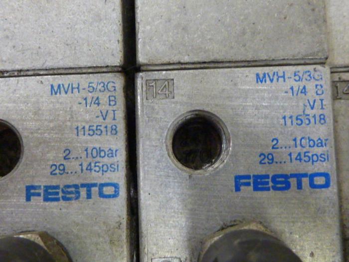 Used FESTO Control Block / Valve Terminal IFB8-02 #52863