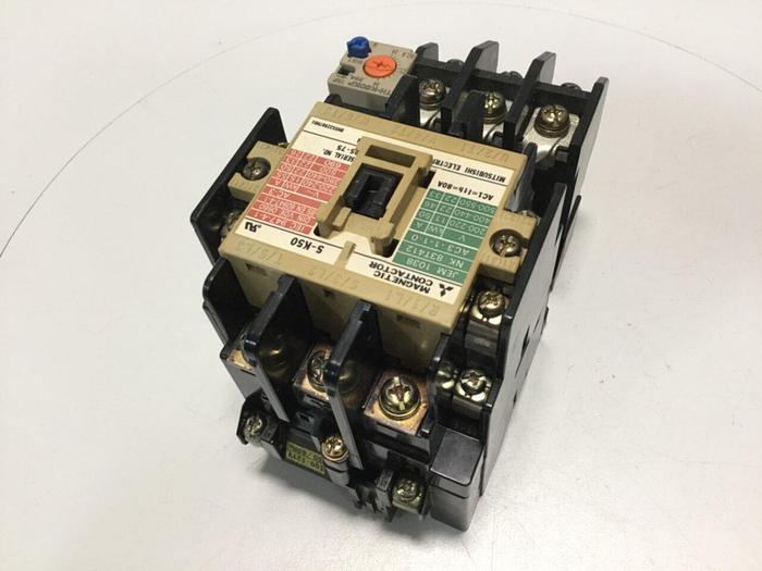 Used MITSUBISHI Magnetic Contactor S-K50 #110631