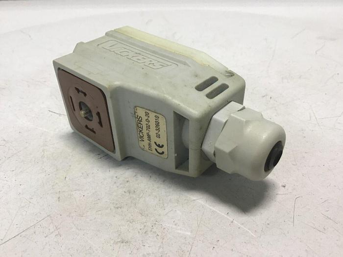 Used VICKERS Power Plug EHH-AMP-702-D-20 USED #142150