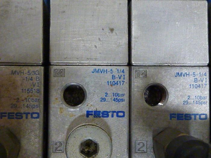 Used FESTO Control Block / Valve Terminal IFB8-02 #52751