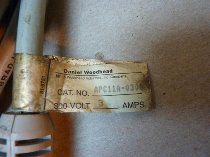 Used BRAD HARRISON / WOODHEAD Cable APC11A-0300 #37949
