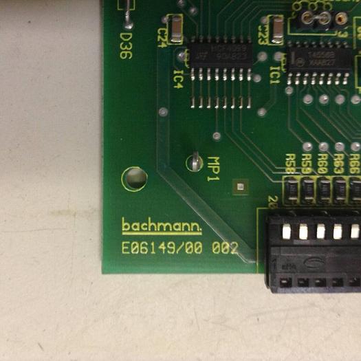 Used BACHMANN ELECTRONIC Output Card CA16/P2.5S E06149/00 003 USED