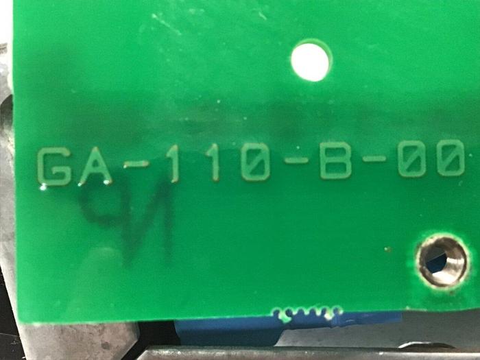 Used GAMMAFLUX Hot Runner Output Board GA-110-B-00 #113537