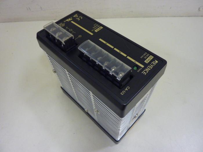 Used KEYENCE CORP Power Supply CA-U3 #56213