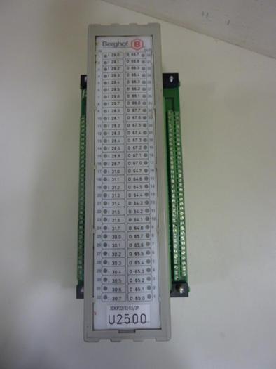 Used BERGHOF Card w/ Terminal XD10P32/32-0.5/3P #49443