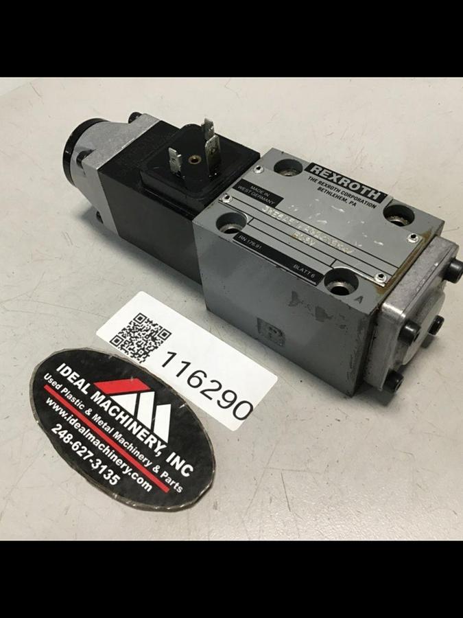Used REXROTH Valve 3WE6A51AG24N9K4R08V USED