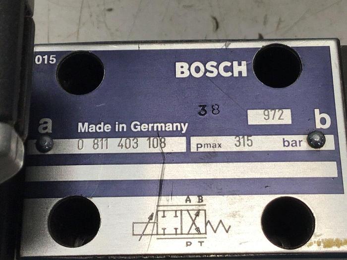 Used BOSCH Valve 0 811 403 108 SERVO Used