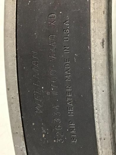 Used WELLMAN 700 Watt Heater Band 326334 700W #125859