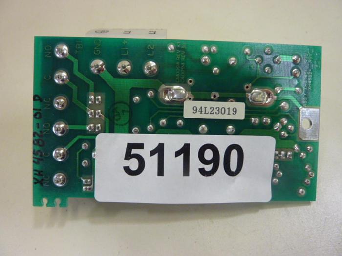 Used NATIONAL SONICS Control Card XH4582 XH4582-01 #51190