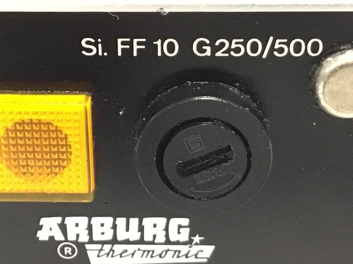 Used ARBURG Temperature Control FF10G250/500 Used