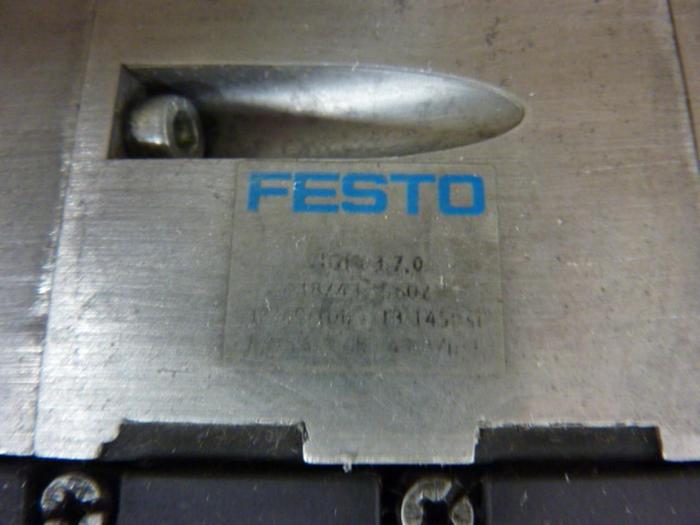 Used FESTO Control Block w/ Valves IFB8-03 #52792