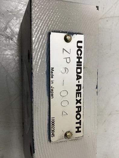 Used UCHIDA Rexroth Valve ZP6-004 #118278
