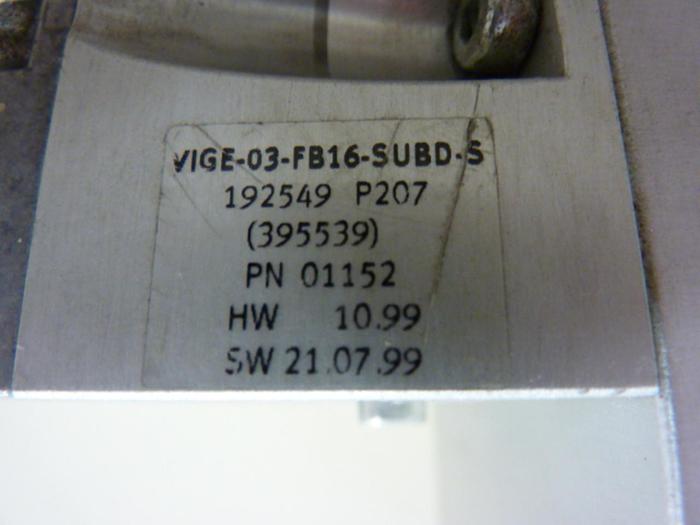 Used FESTO Control Block w/ Valves IFB8-03 #52735