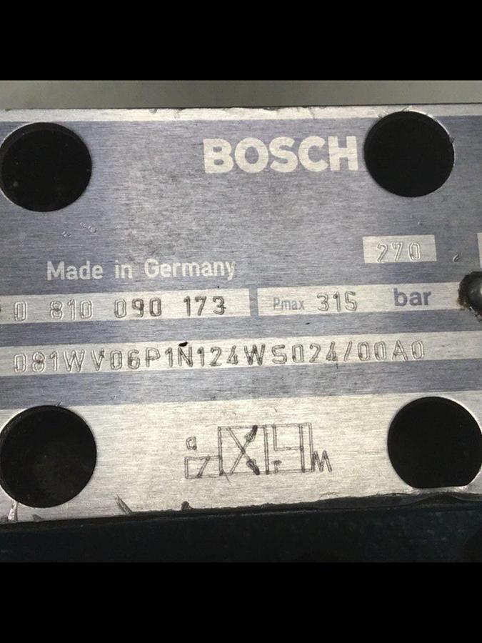 Used BOSCH Valve 0 810 090 173 Used