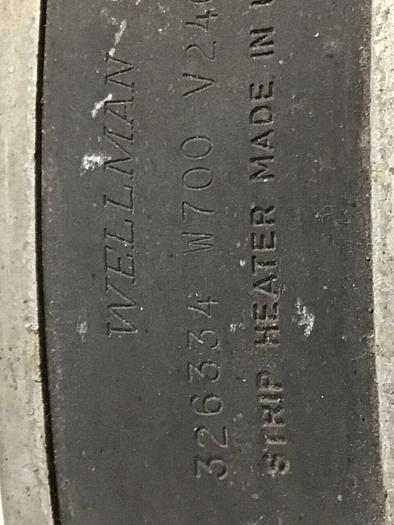 Used WELLMAN 700 Watt Heater Band 326334 700W #125840