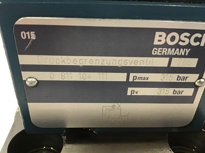 Used BOSCH Proportional Pressure Relief Valve 0 811 402 019 Used
