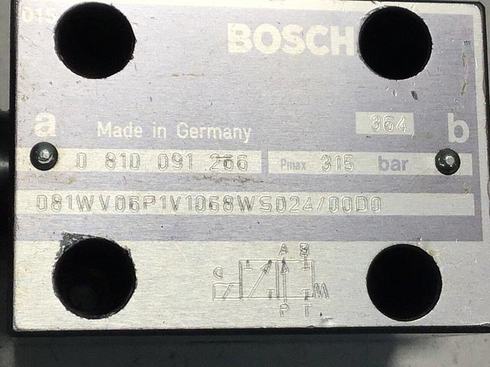 Used BOSCH Valve 0 810 091 266 #122867