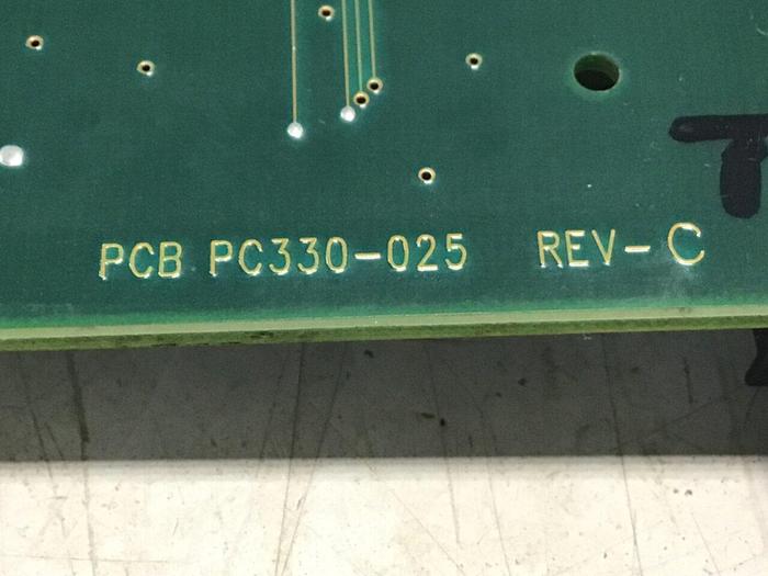 Used VAN DORN Analog Circuit Board 330025 PC330-025 Used