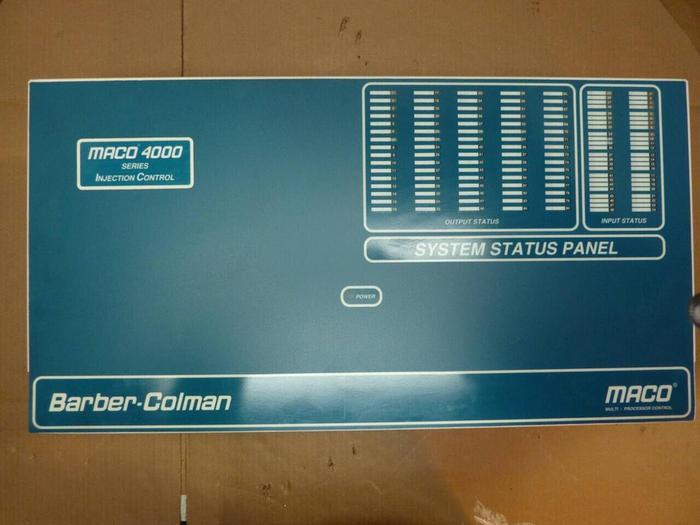 Used BARBER COLMAN System Control Cabinet MACO 4000 RACK Used