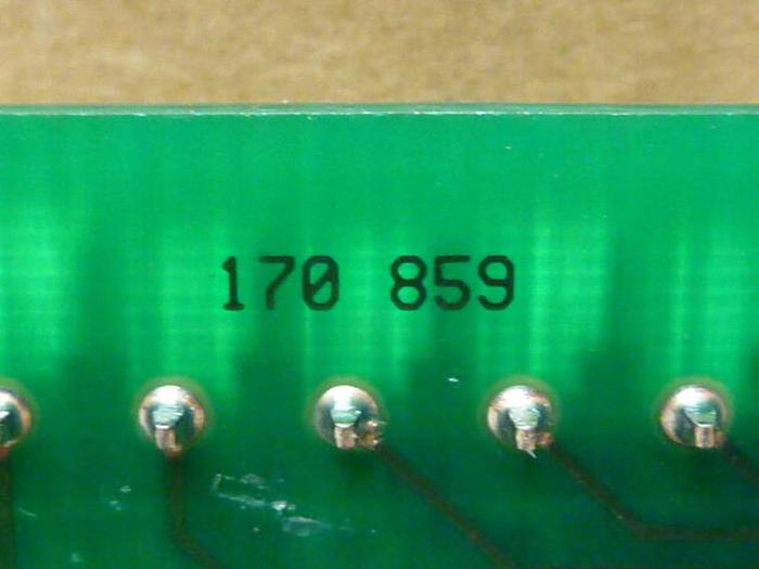 MPCS Circuit Board 170856 #30168 DNL SCRAPPED